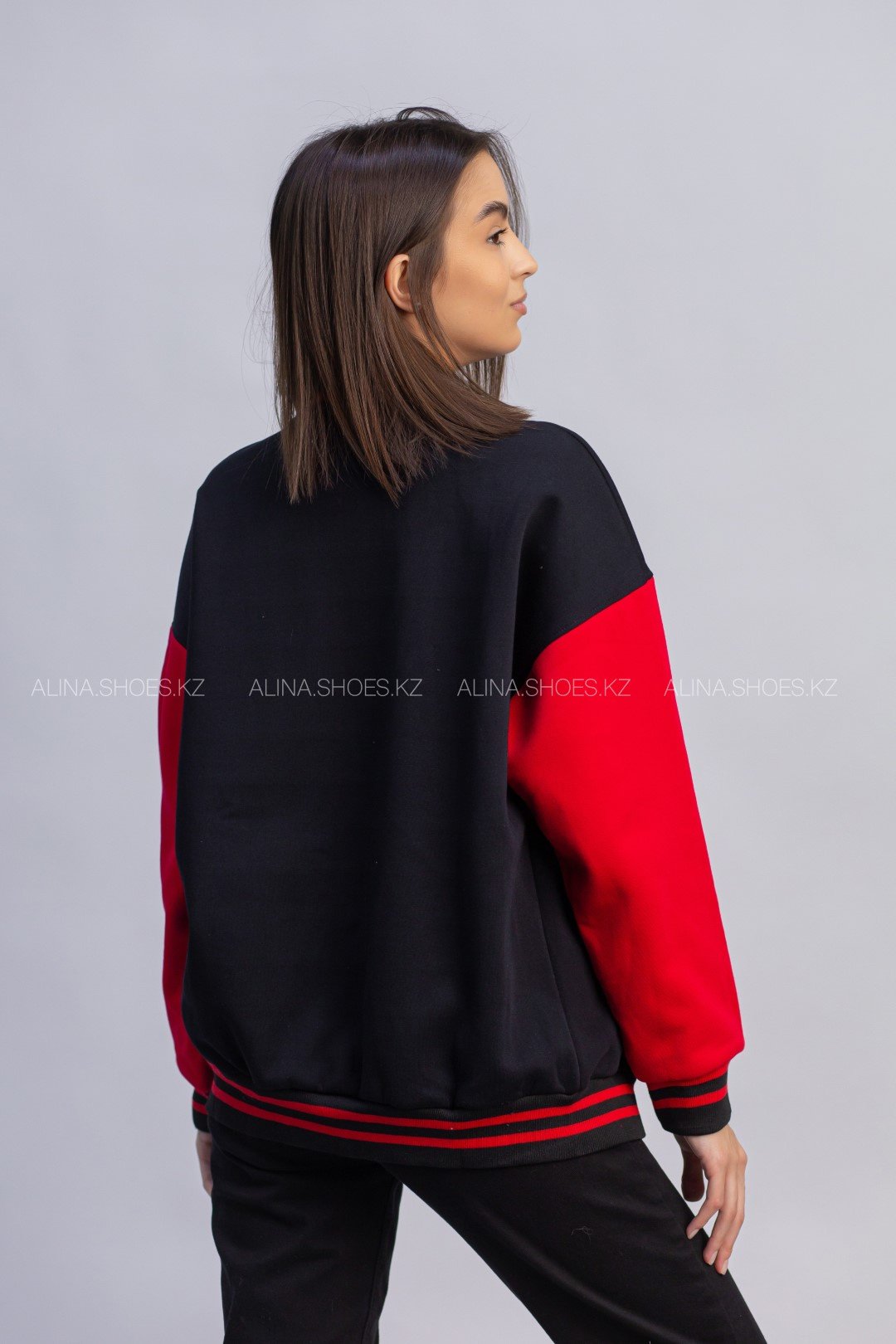 Бомбер alinashoes черный купить,NaN