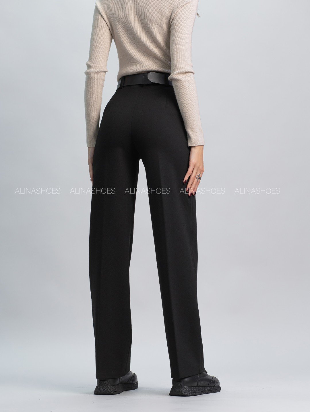 Повседневные брюки alinashoes черный купить,NaN