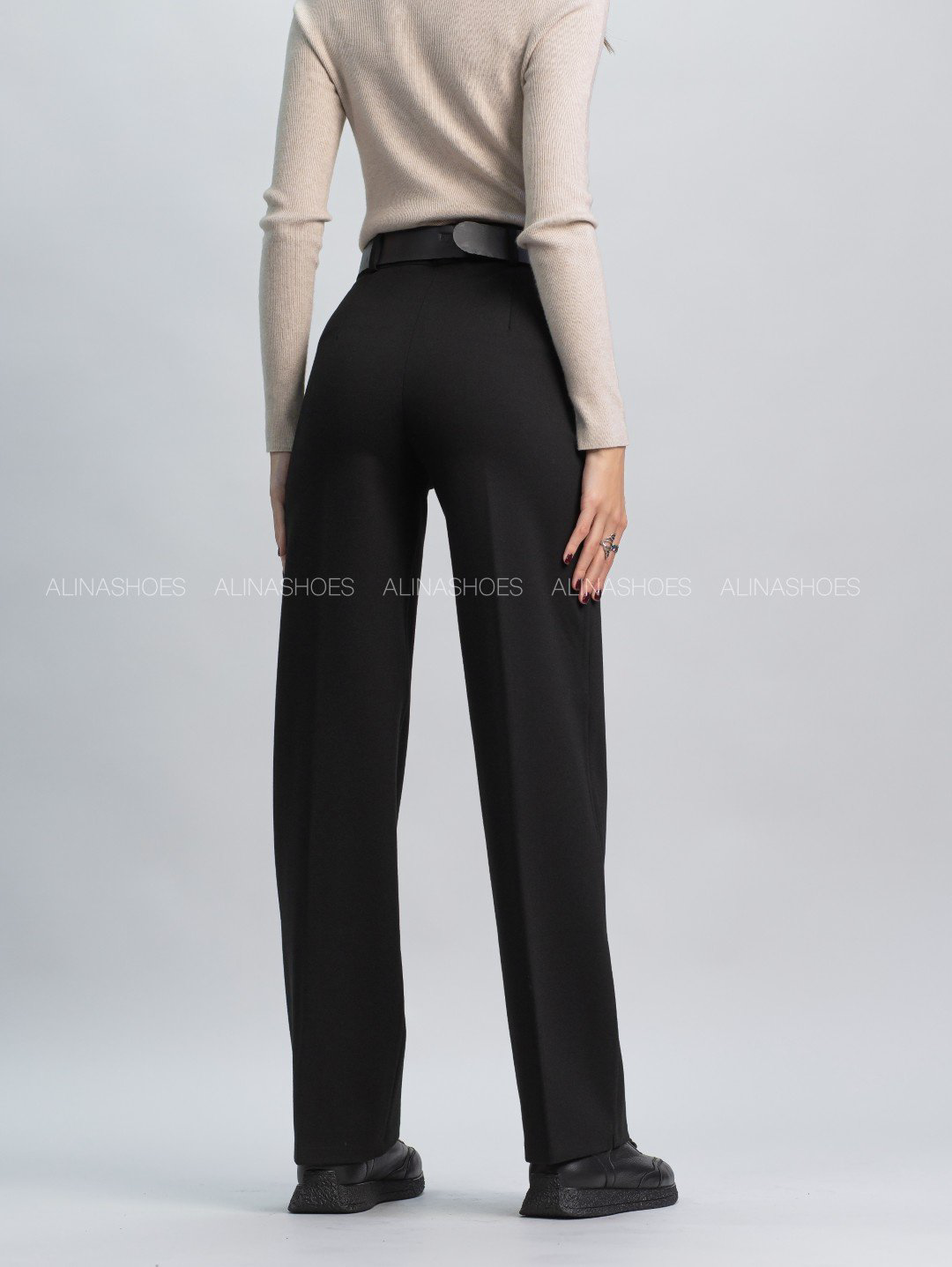 Повседневные брюки alinashoes черный купить,NaN