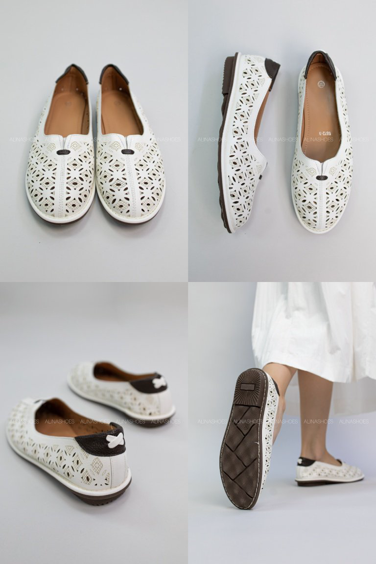 Балетки alinashoes white 39 купить,NaN