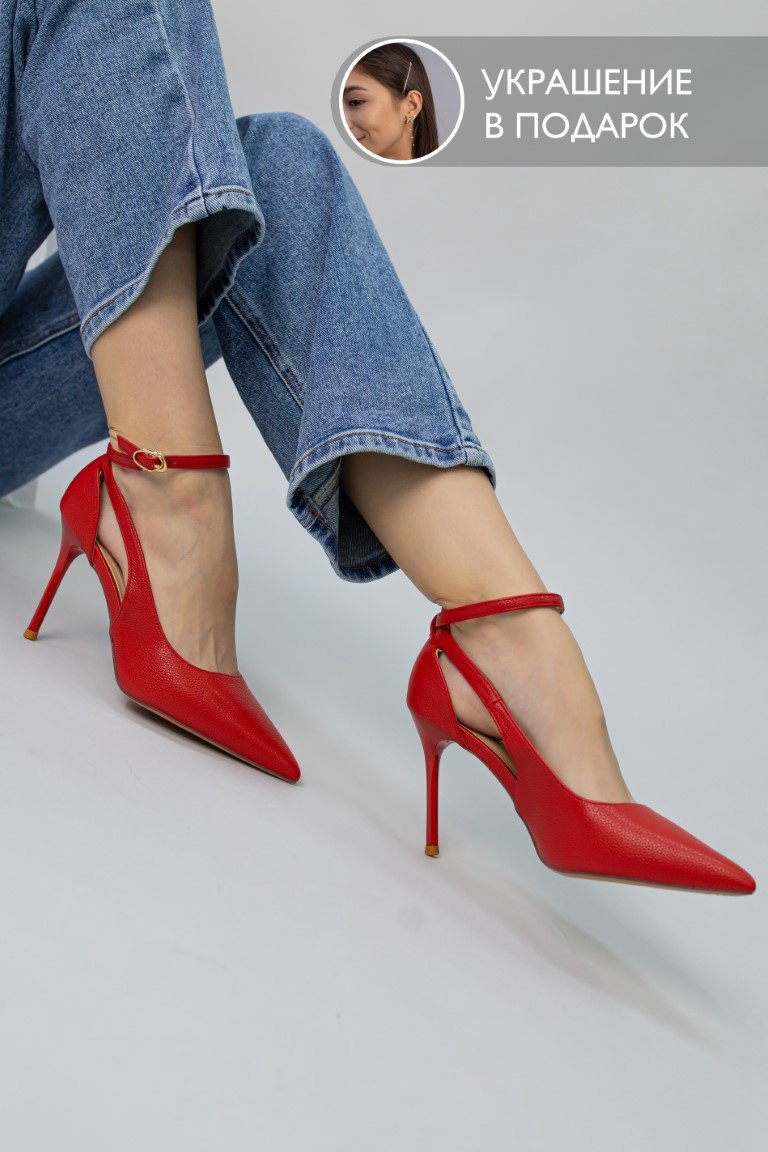 Туфли alinashoes red 35 купить,NaN