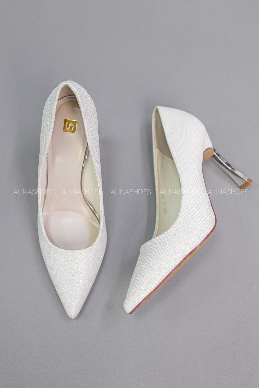 Туфли alinashoes beige 35 купить,NaN