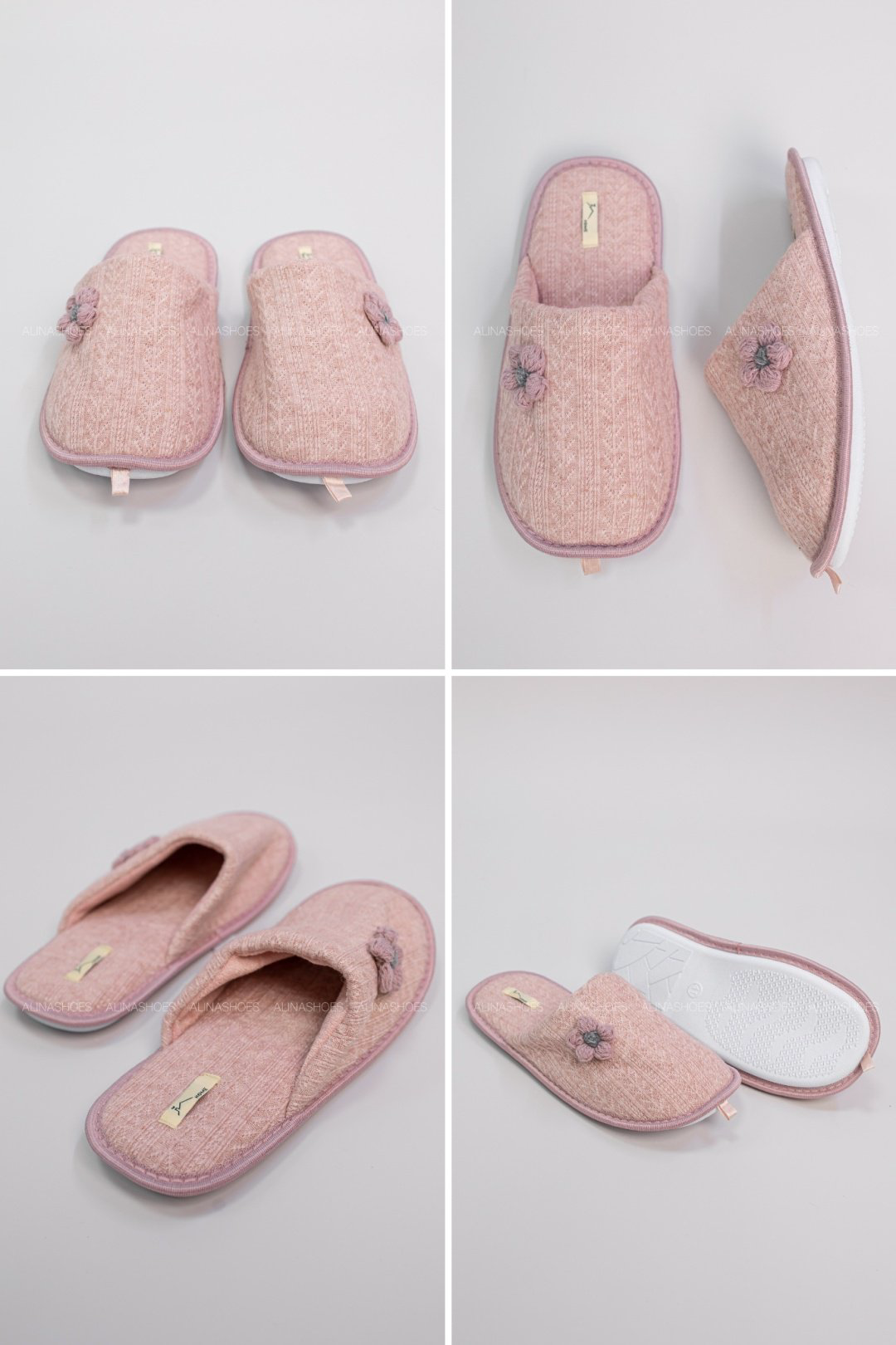 Тапочки alinashoes розовый купить,NaN