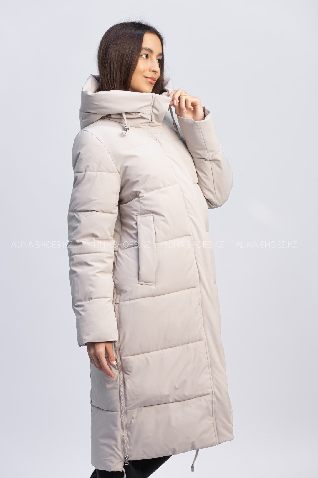 Зимняя куртка alinashoes бежевый купить,NaN