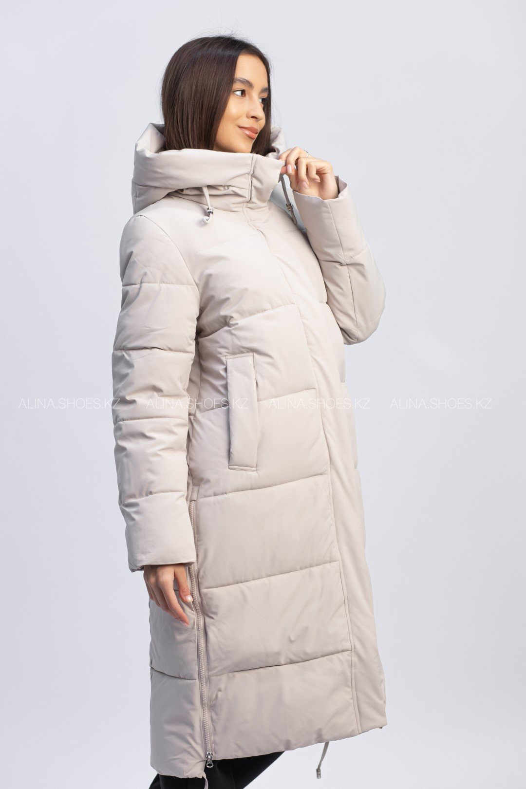 Зимняя куртка alinashoes бежевый купить,NaN