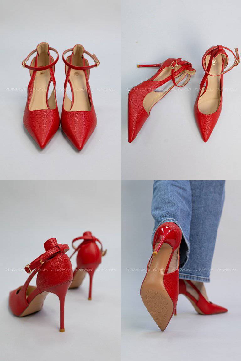 Туфли alinashoes red 35 купить,NaN