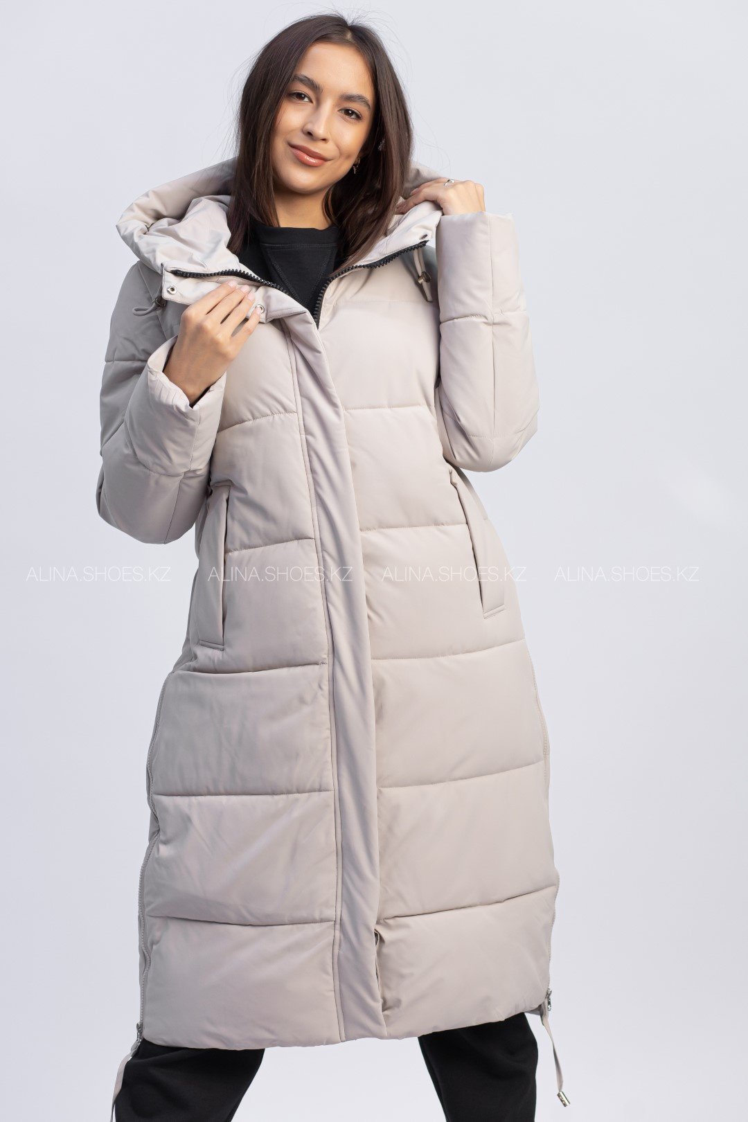 Зимняя куртка alinashoes бежевый купить,NaN