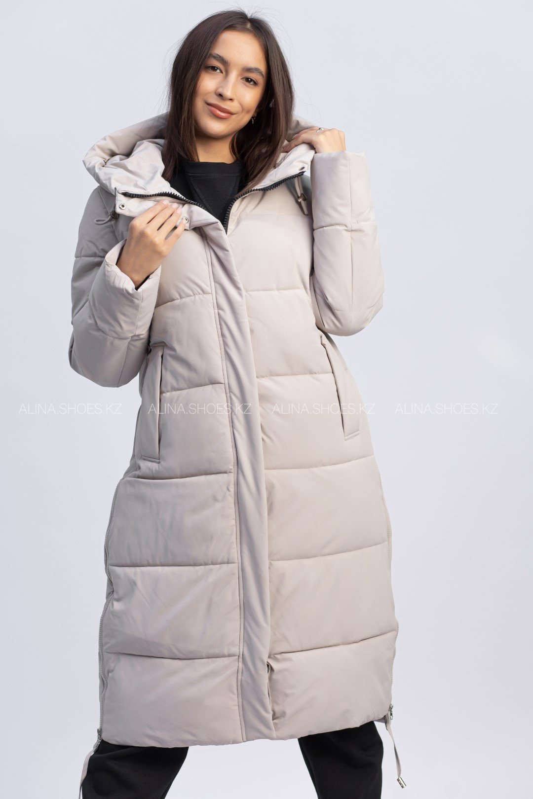 Зимняя куртка alinashoes бежевый купить,NaN