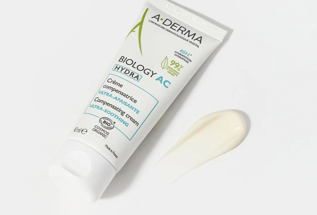A-DERMA крем Biology AC Hudra для лица 40 мл купить,NaN