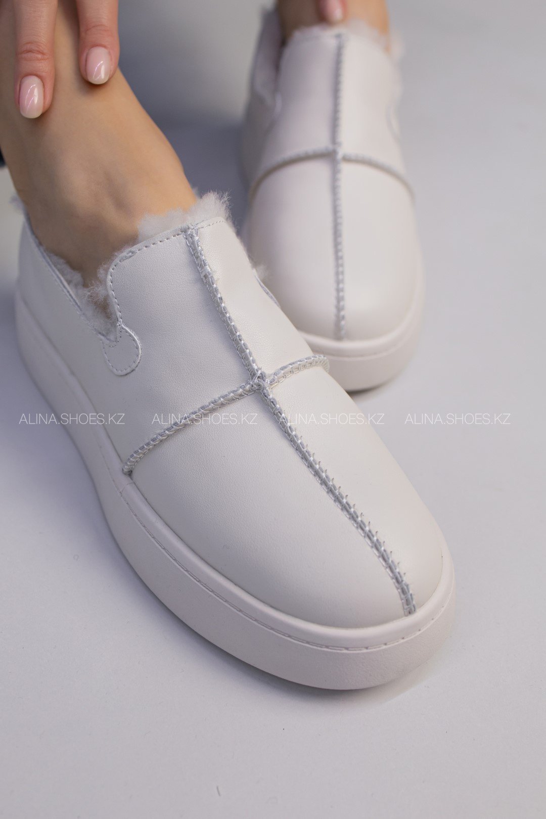 Автоледи alinashoes бежевый купить,NaN