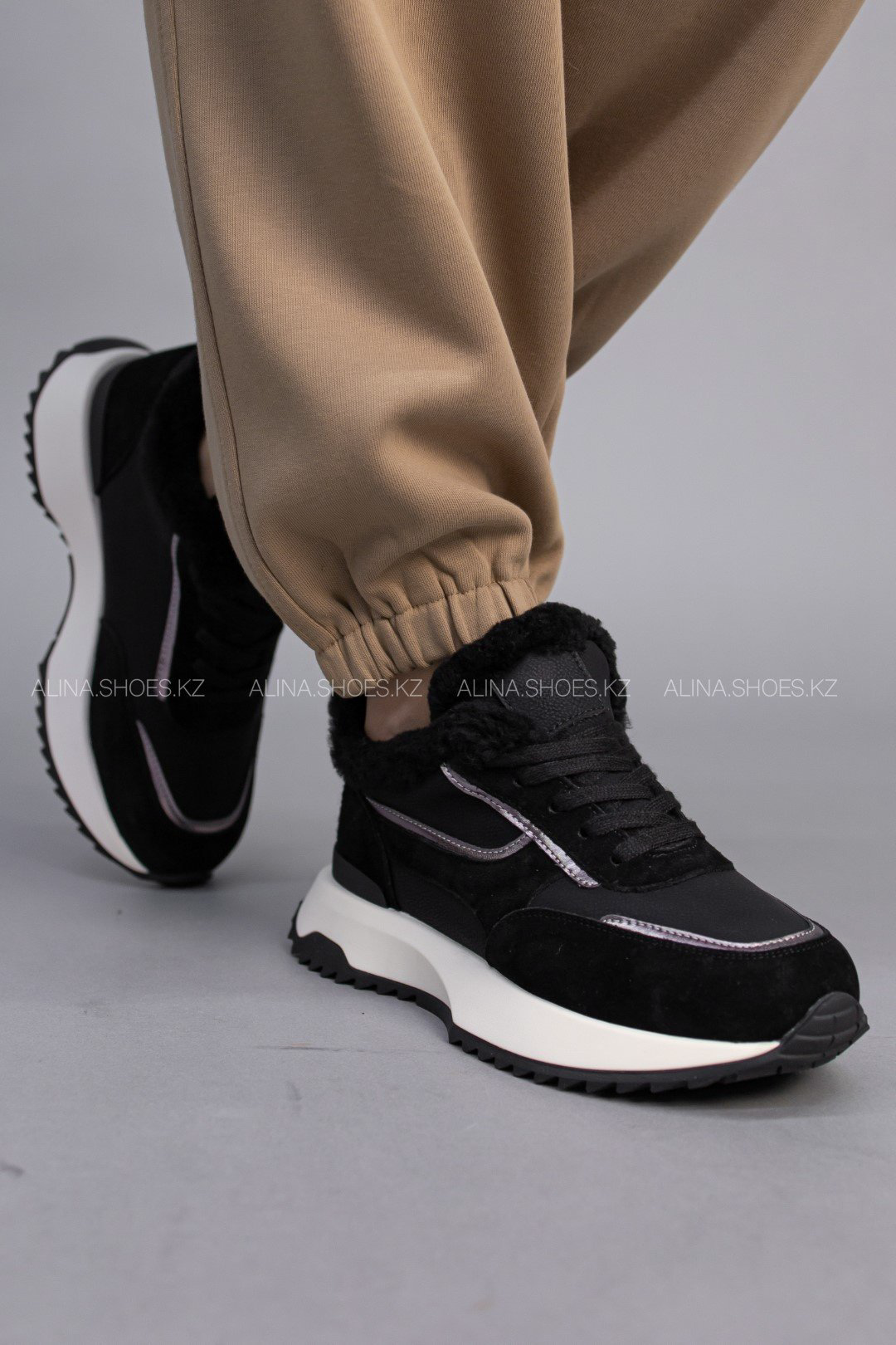 Кроссовки alinashoes черный купить,NaN