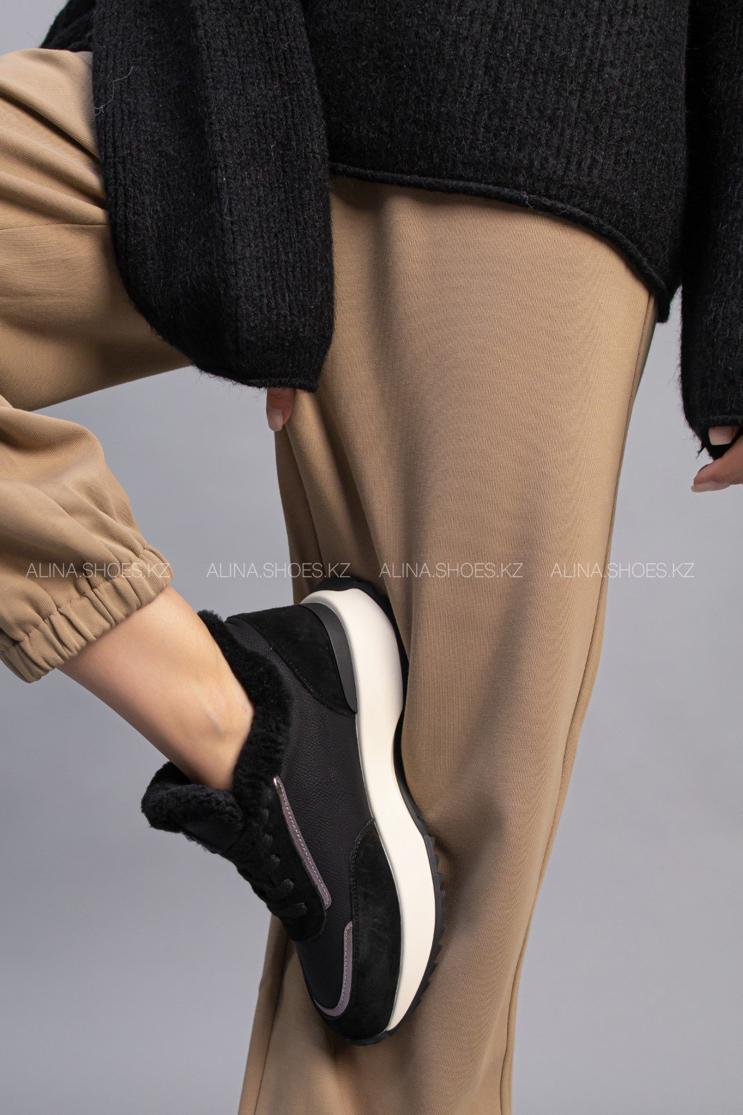 Кроссовки alinashoes черный купить,NaN
