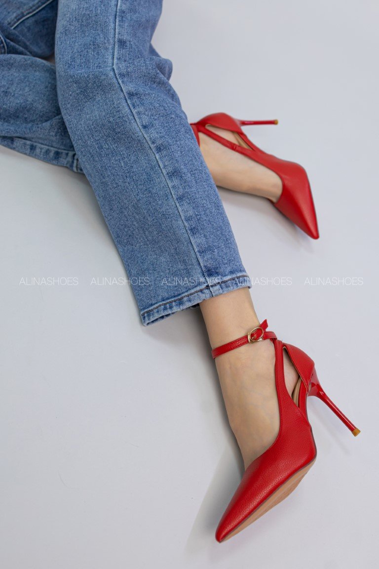 Туфли alinashoes red 35 купить,NaN