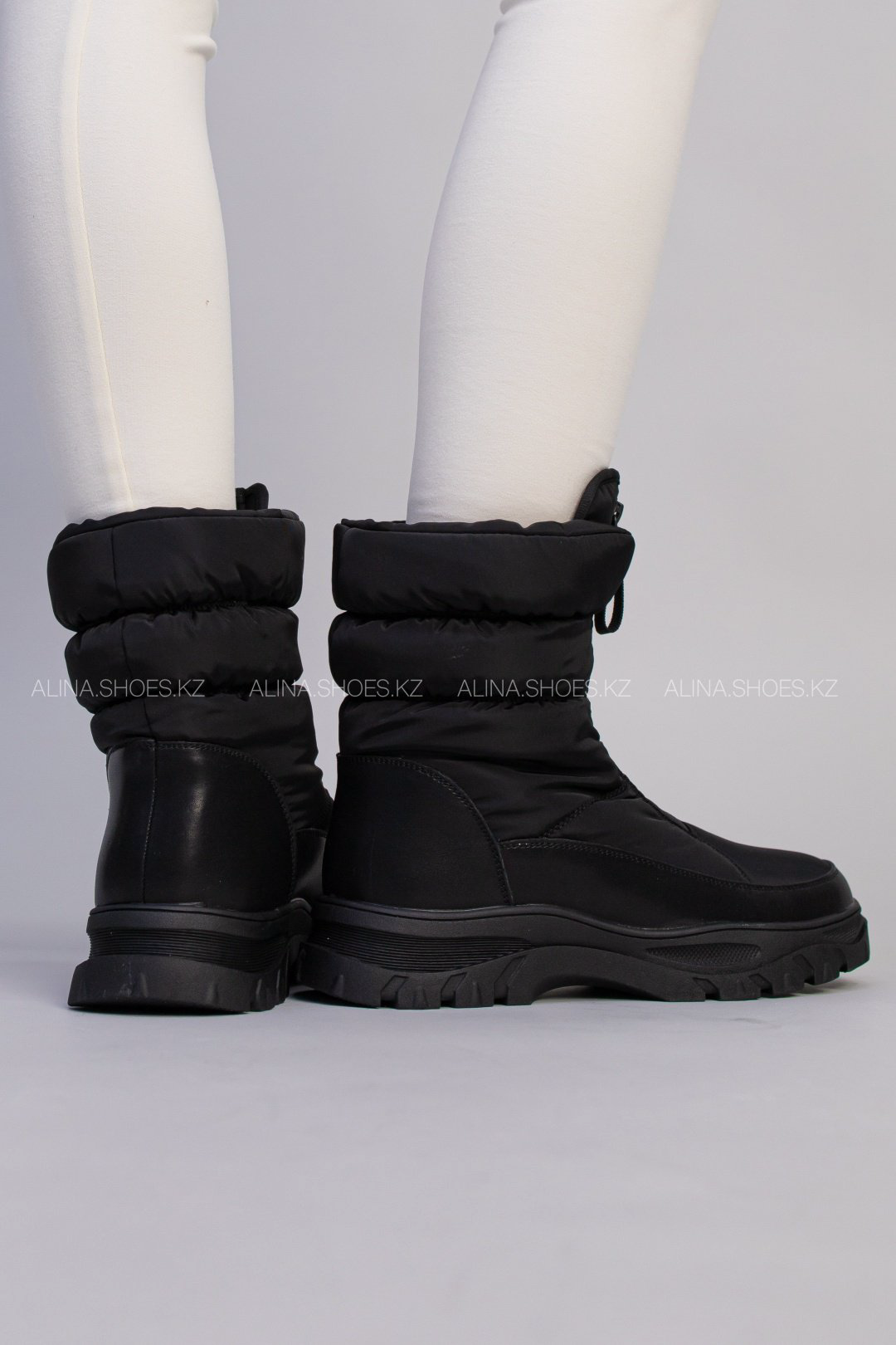 Дутики alinashoes черный купить,NaN