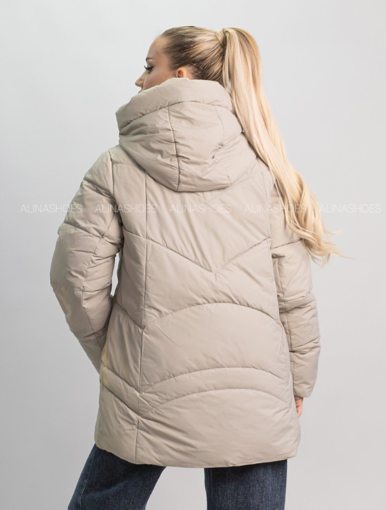 Зимняя куртка alinashoes бежевый купить,NaN