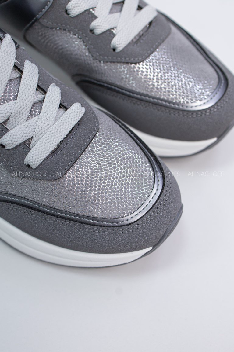 Кроссовки alinashoes серый купить,NaN