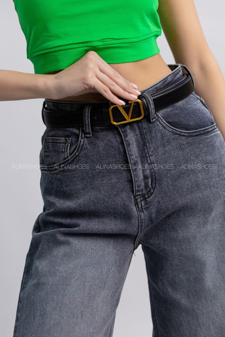 Джинсы прямые alinashoes серый купить,NaN