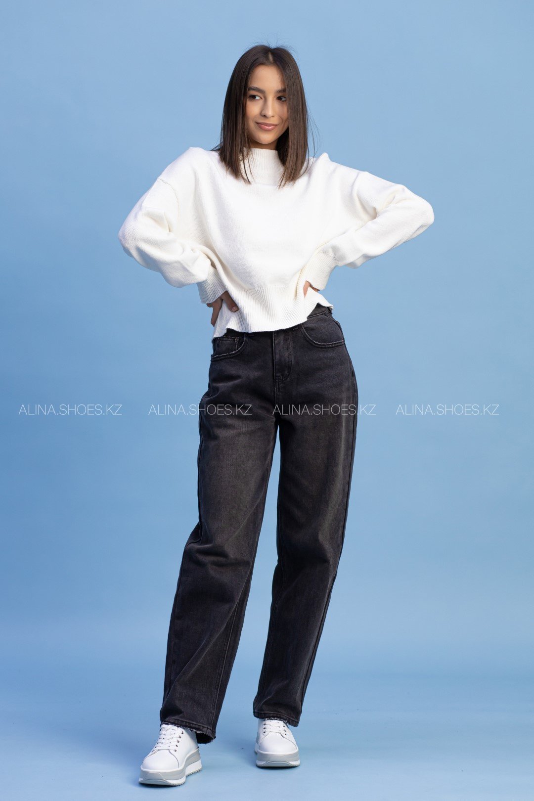Джемпер alinashoes белый купить,NaN