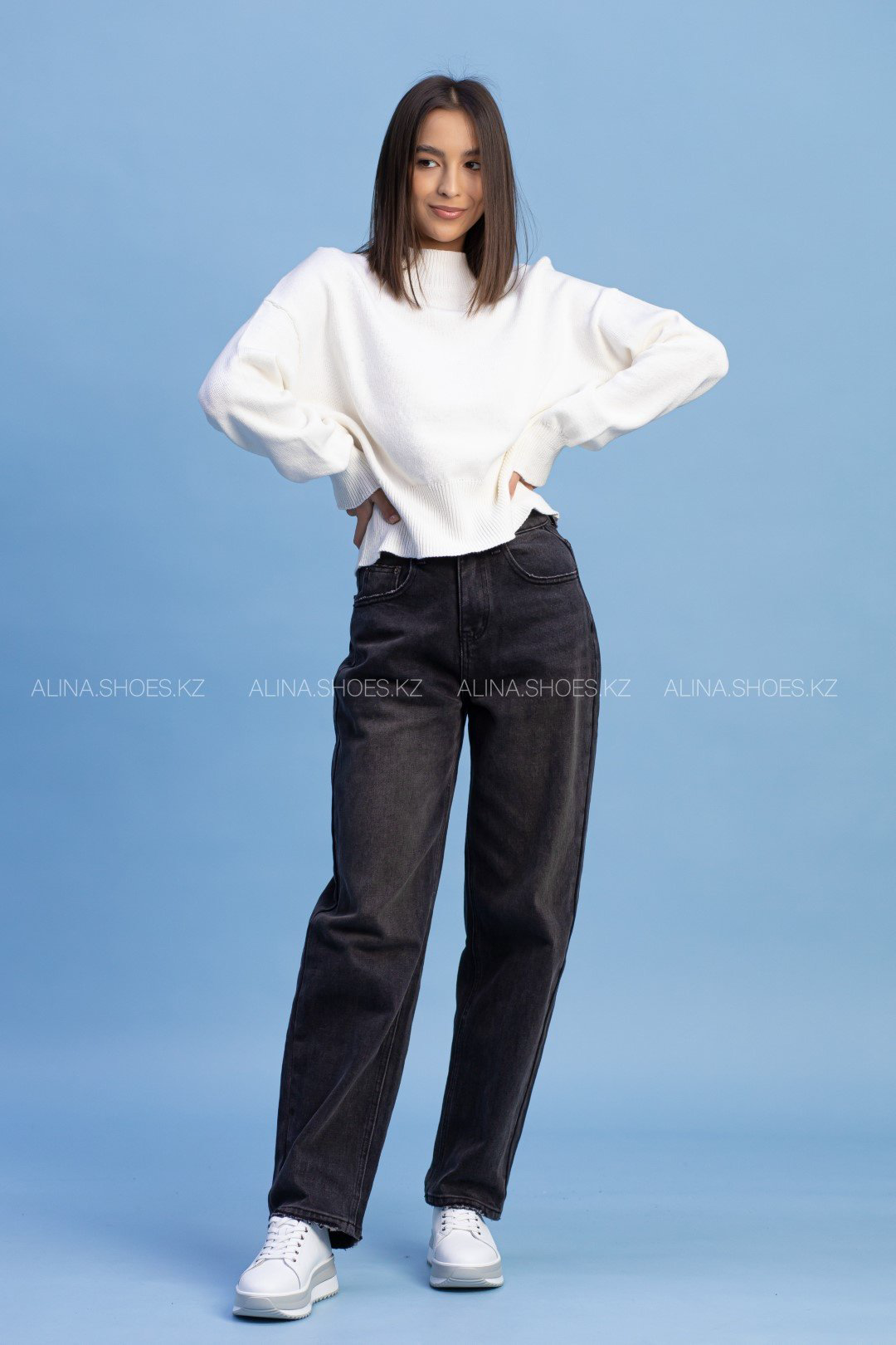 Джемпер alinashoes белый купить,NaN