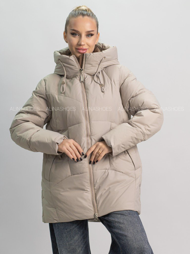 Зимняя куртка alinashoes бежевый купить,NaN