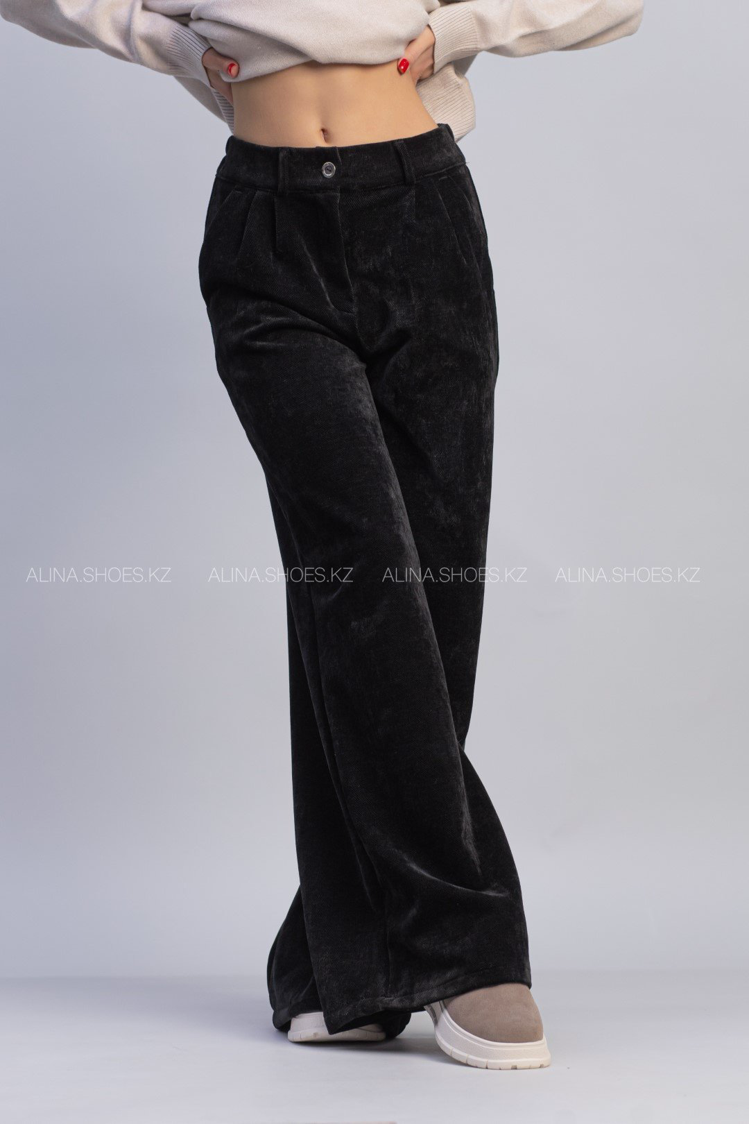 Повседневные брюки alinashoes черный купить,NaN