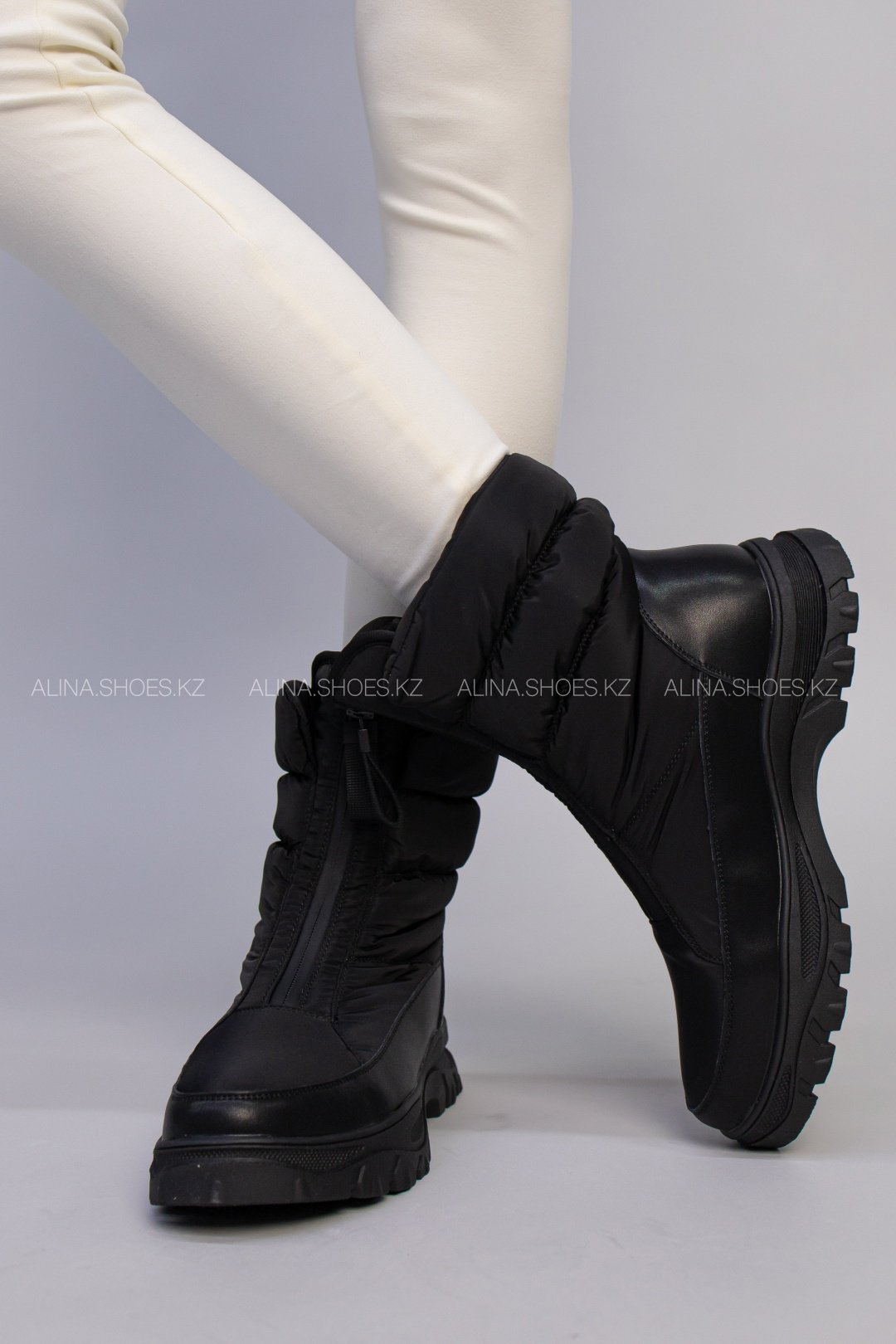 Дутики alinashoes черный купить,NaN