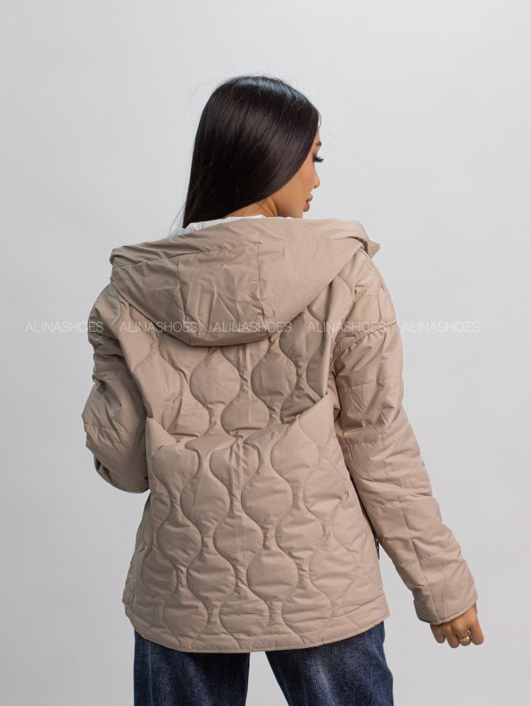 Демисезонная куртка alinashoes серый купить,NaN