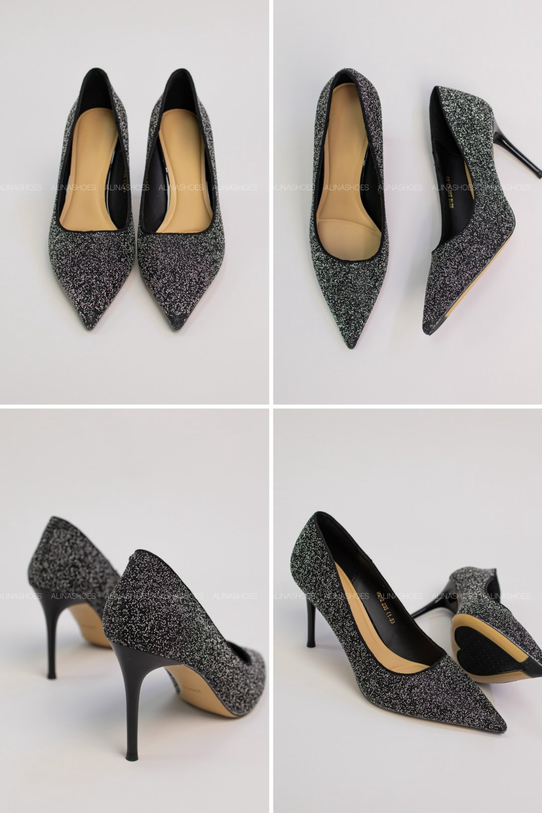 Туфли alinashoes black 39 купить,NaN