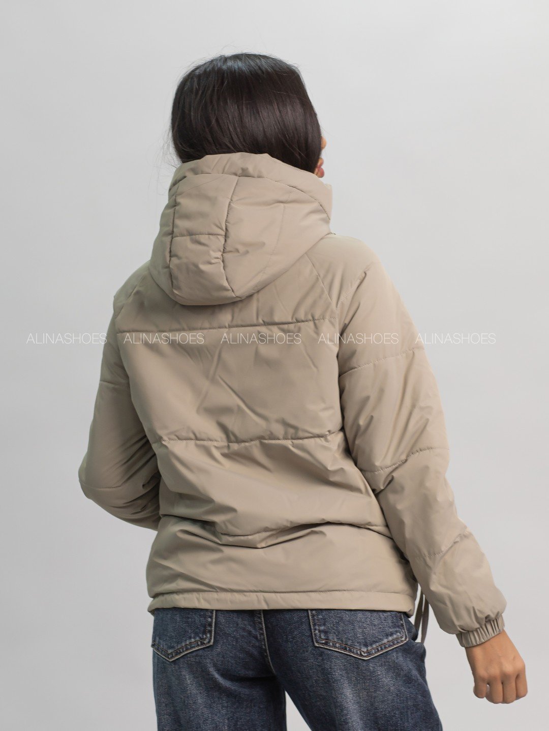 Демисезонная куртка alinashoes хаки купить,NaN