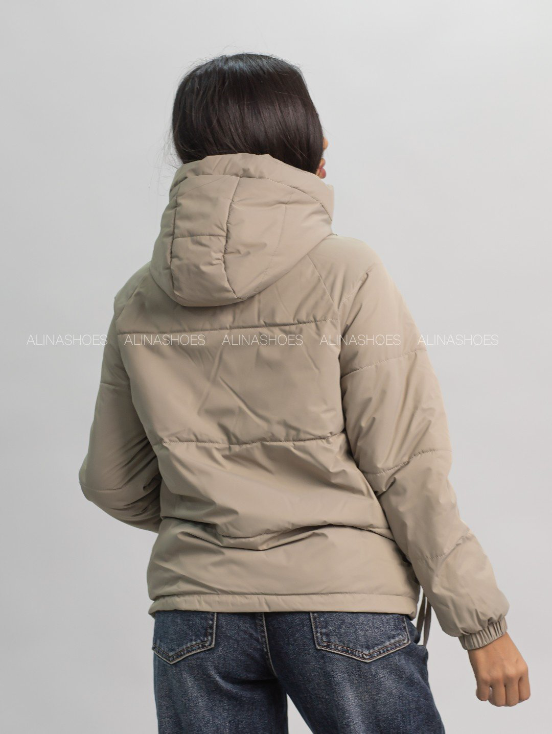 Демисезонная куртка alinashoes хаки купить,NaN