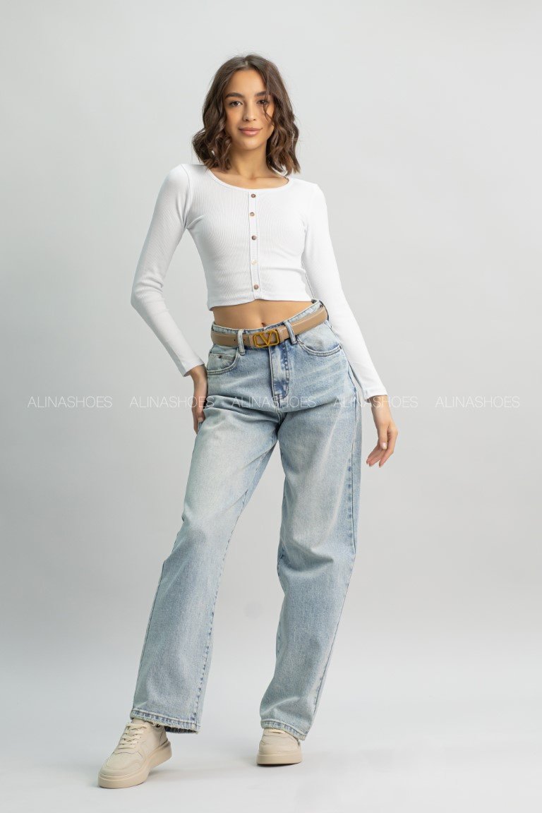 Лонгслив alinashoes без принта белый XL купить,NaN