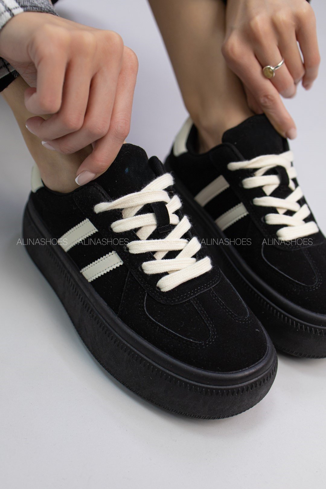 Кроссовки alinashoes черный купить,NaN
