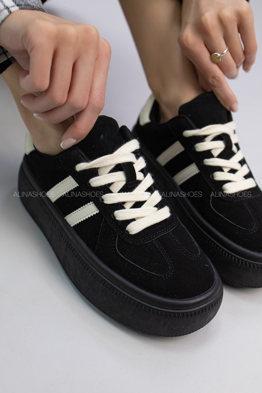 Кроссовки alinashoes черный купить,NaN