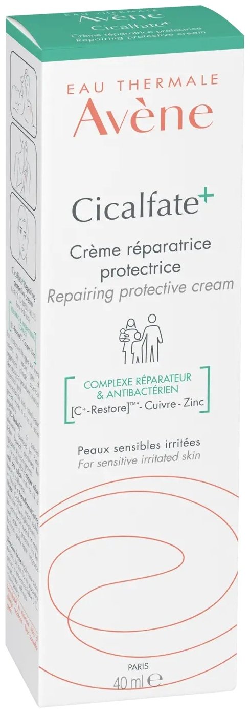 Avene крем Cicalfate+ Repairing для лица 40 мл купить,NaN