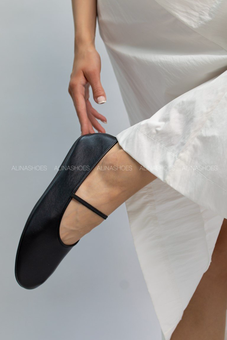 Балетки alinashoes black 38 купить,NaN