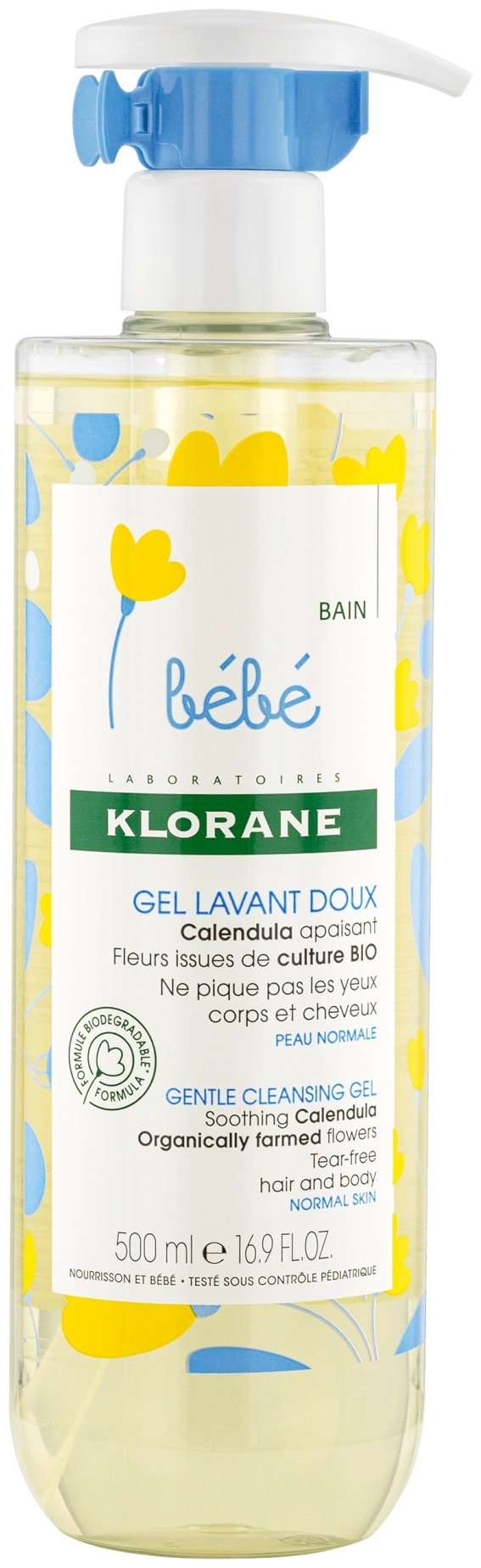 KLORANE lavant doux гель-шампунь 500 мл купить,NaN