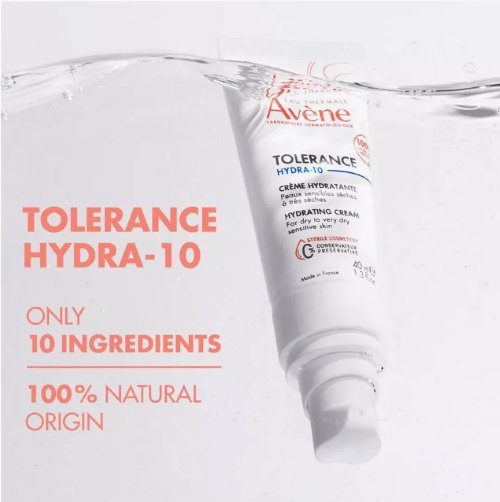 Avene крем Tolerance Hydra-10 для лица 40 мл купить,NaN