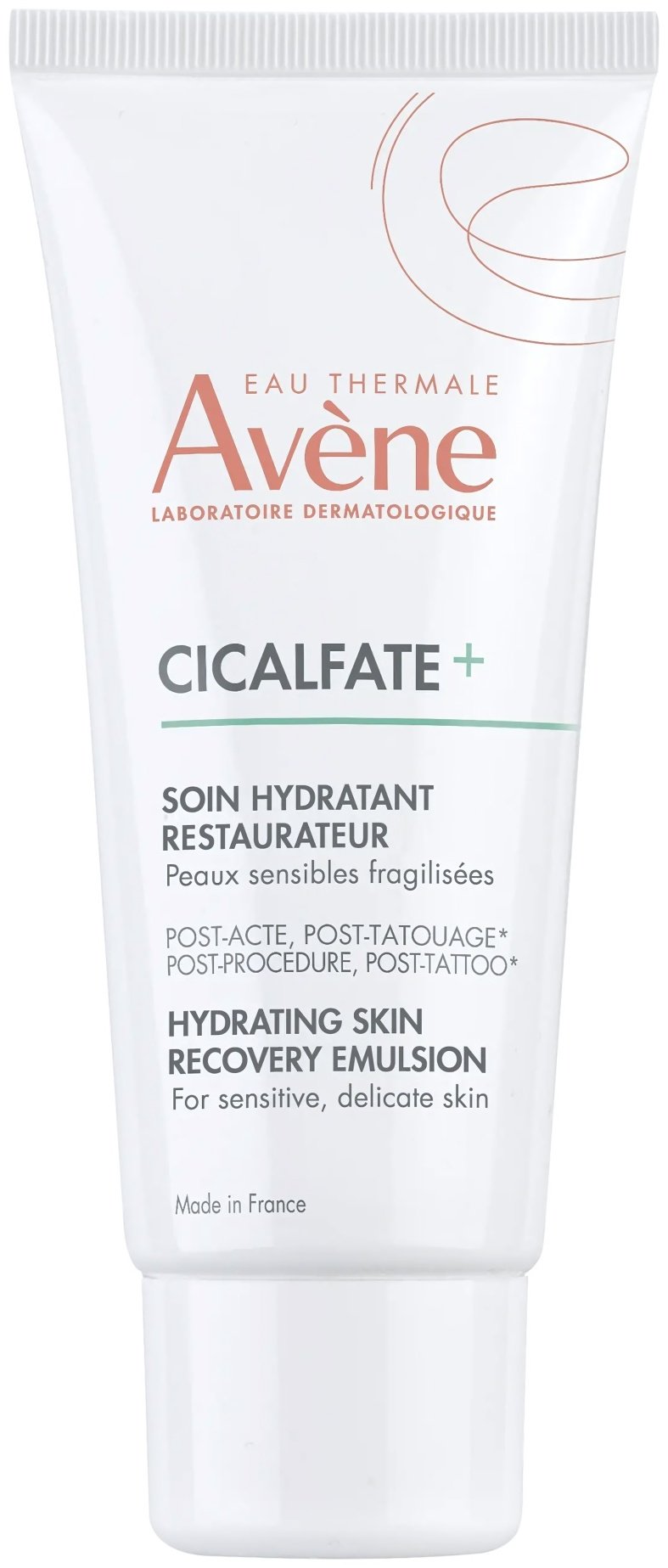 Avene эмульсия Cicalfate+ Увлажняющая восстанавливающая для лица, для зоны декольте 40 мл купить,NaN