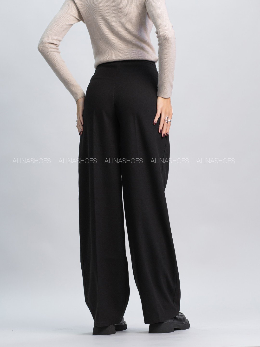 Повседневные брюки alinashoes черный купить,NaN
