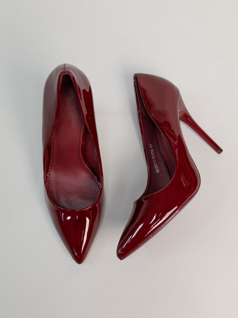 Туфли alinashoes burgundy 39 купить,NaN
