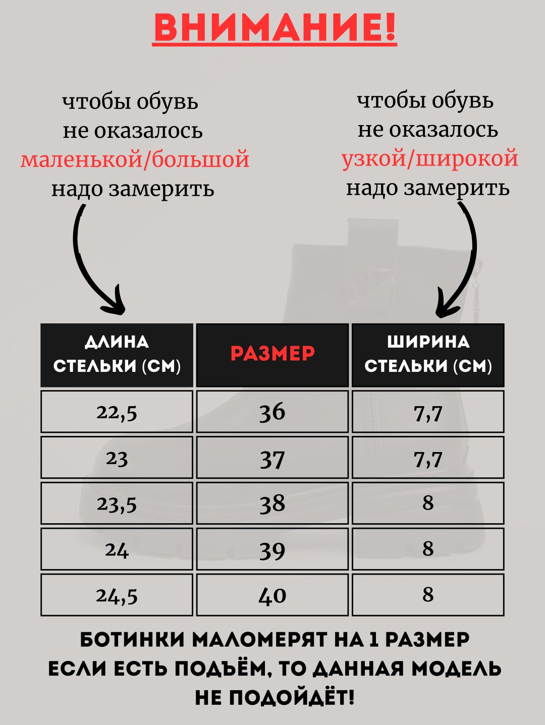 Ботинки alinashoes black 36 купить,NaN