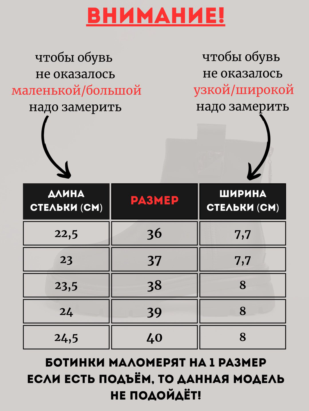 Ботинки alinashoes black 36 купить,NaN
