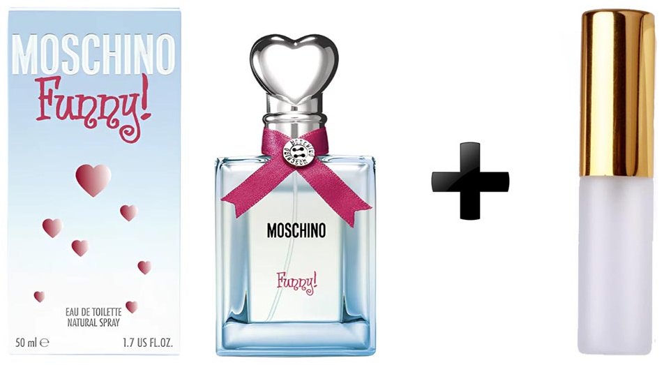 MOSCHINO Funny EDT 50 + Атомайзер 5 мл туалетная вода EDT 55 мл, для женщин купить,NaN