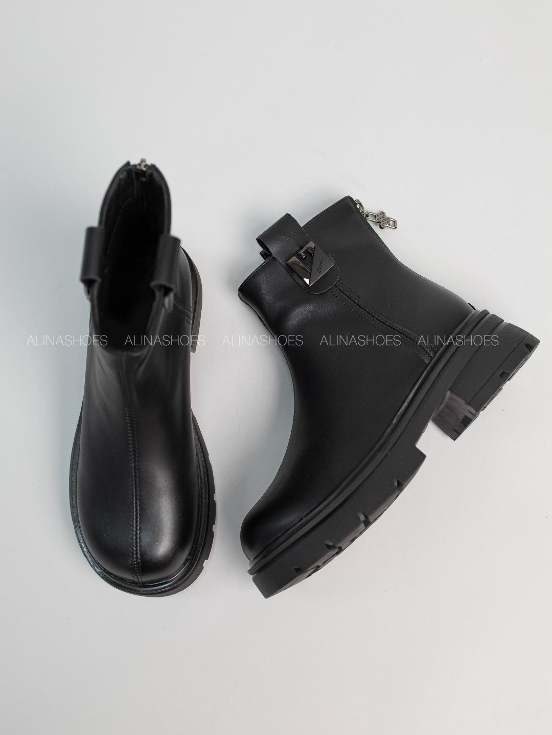 Ботинки alinashoes black 36 купить,NaN