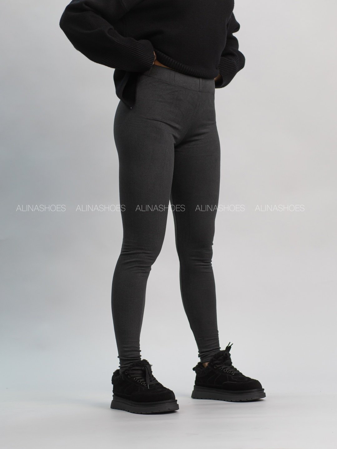 Леггинсы alinashoes графит купить,NaN