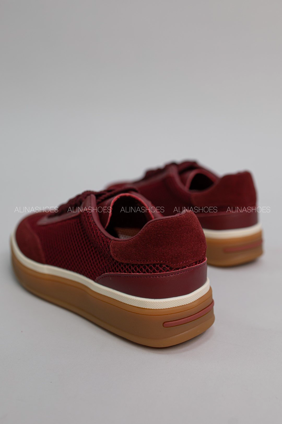 Кеды alinashoes бордовый купить,NaN