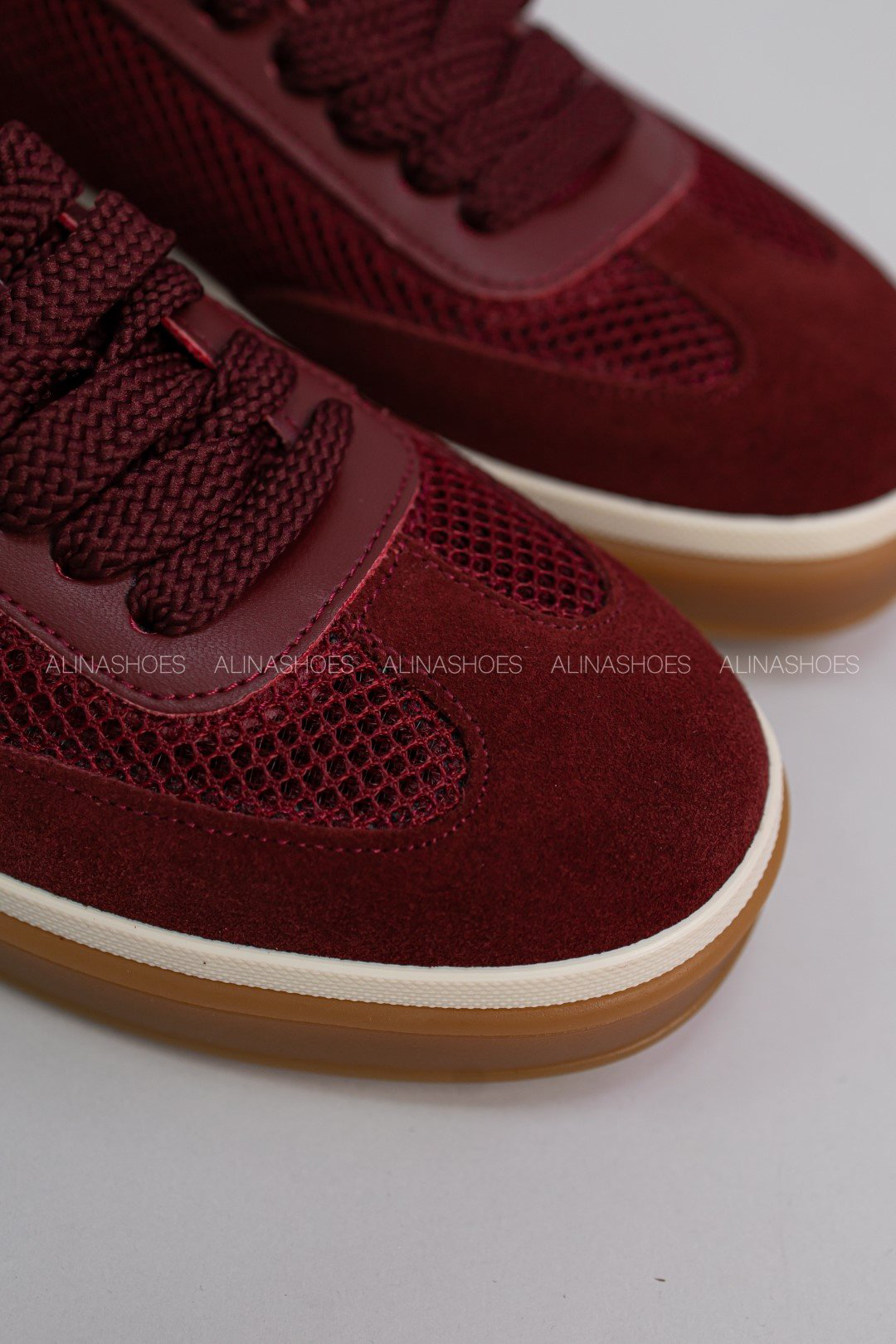 Кеды alinashoes бордовый купить,NaN
