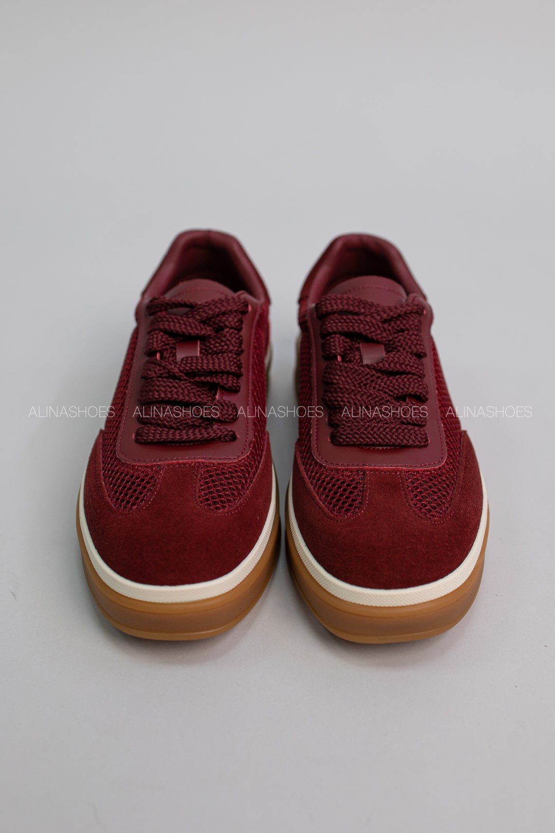 Кеды alinashoes бордовый купить,NaN