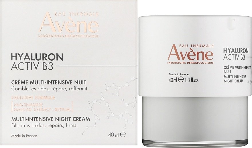 Avene крем Hyaluron Activ B3 Multi-Intensive Night Cream для лица 40 мл купить,NaN