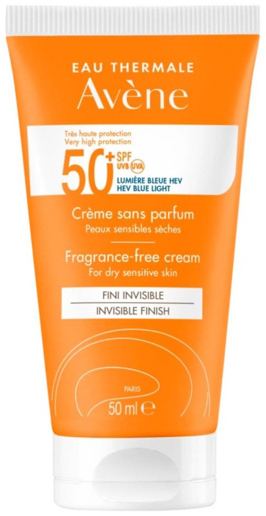 Avene крем Крем SPF 50+ для сухой кожи для лица, для зоны декольте 50 мл купить,NaN